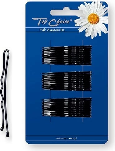 Kapëse të shkurtra për flokë TOP CHOICE 03004 për femra, 30 copë