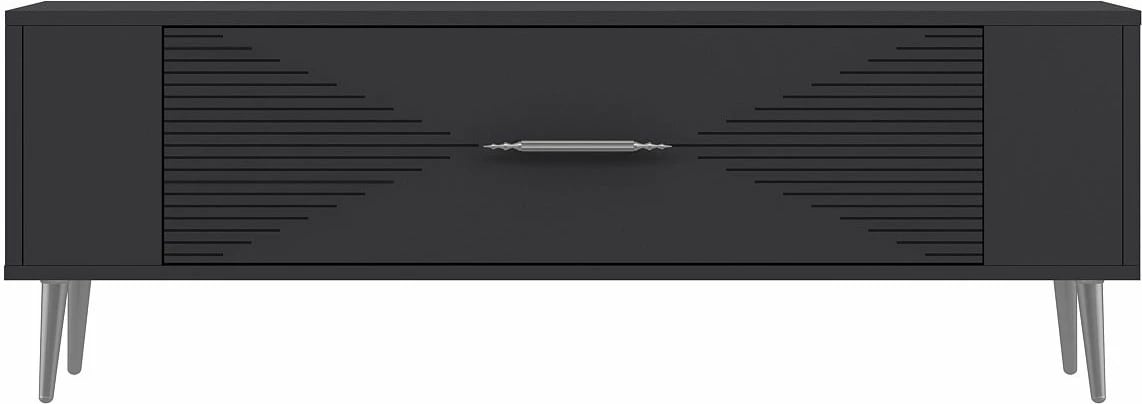 Komodë TV Skye Decor, Retrol1, anthracite-silver