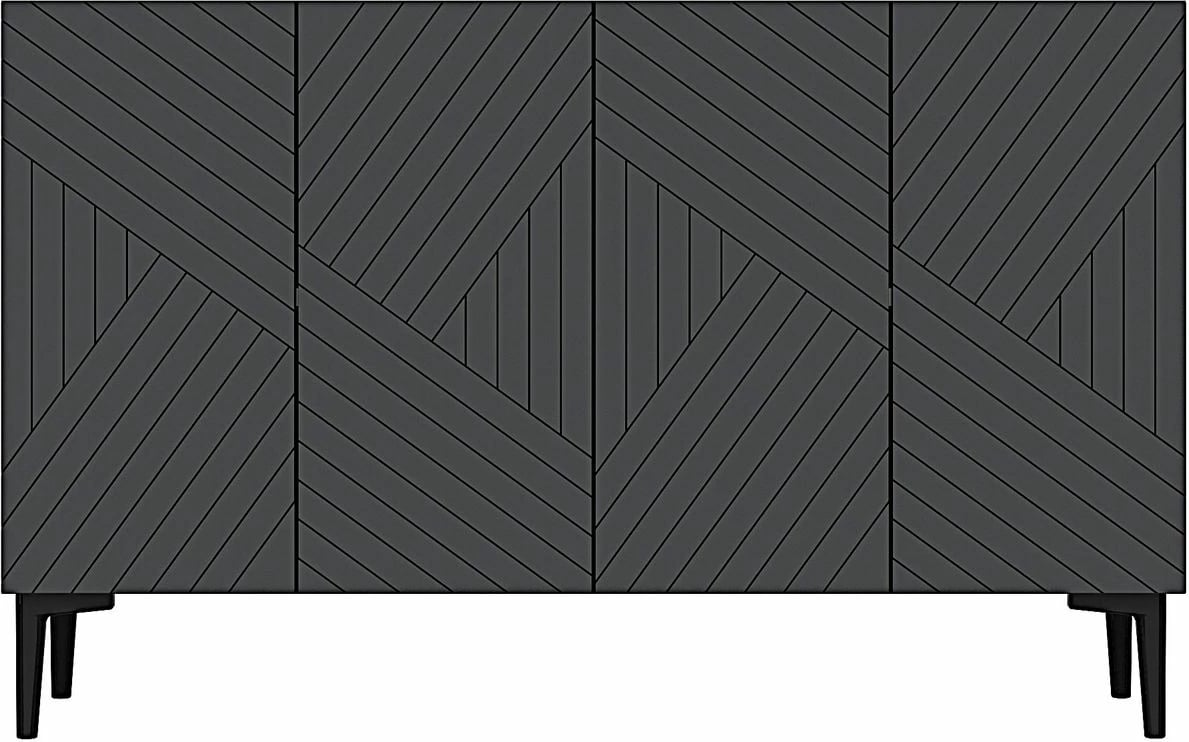 Konsolë Skye Decor, ngjyrë antracit, Ferro 120