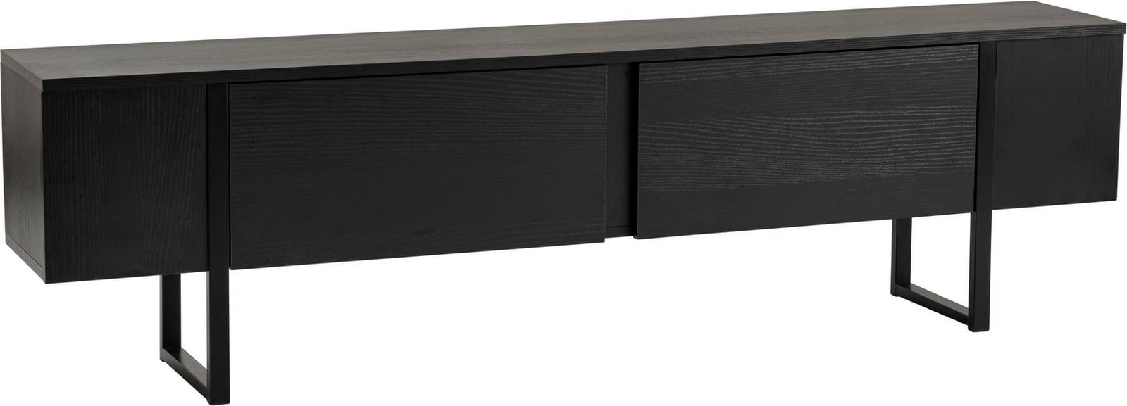 Komodinë TV Nordure, ngjyrë dru e zezë, Serenity