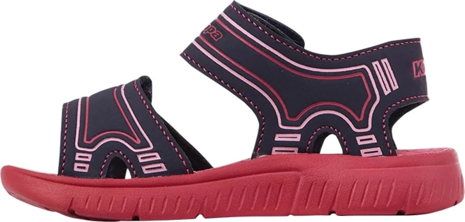 Sandale për fëmijë Kappa, navy-pink