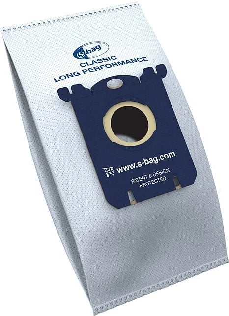 Set qese pluhuri për fshesë, Philips S-Bag Classic FC8021/03, mikrofiber, 4 copë