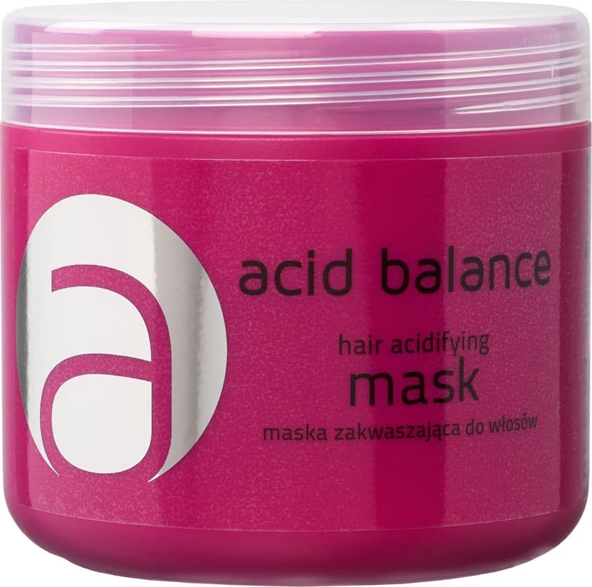 Maskë për flokë Stapiz Acid Balance Hair Acidifying Mask për femra, 500ml