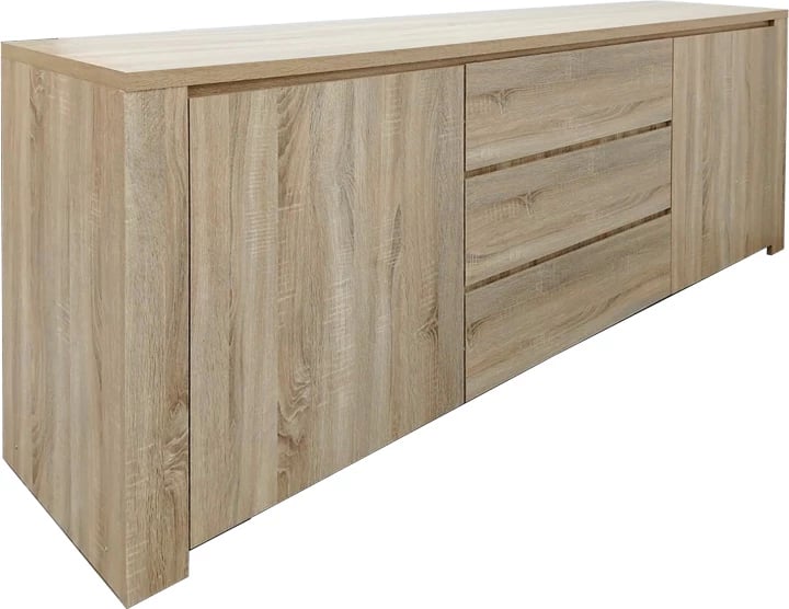 Bufe Kalya, ngjyrë sonoma, 220x49x89.5cm