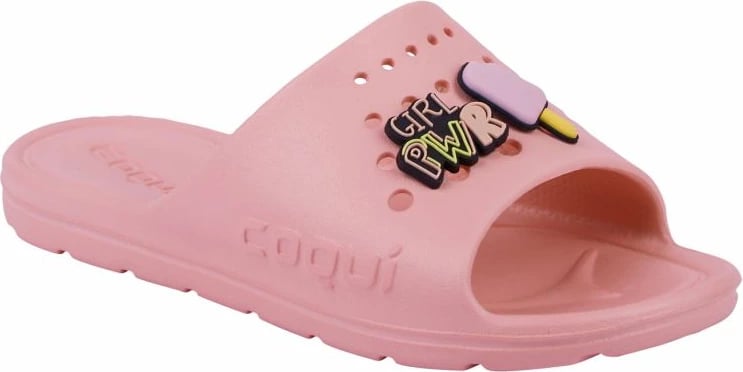 Papuqe për fëmijë Coqui, rozë