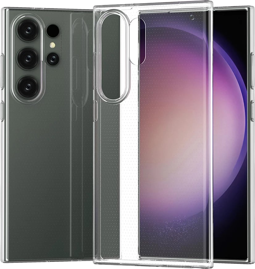 Mbështjellës Hurtel Ultra Clear për Samsung Galaxy S24 Ultra, Transparent