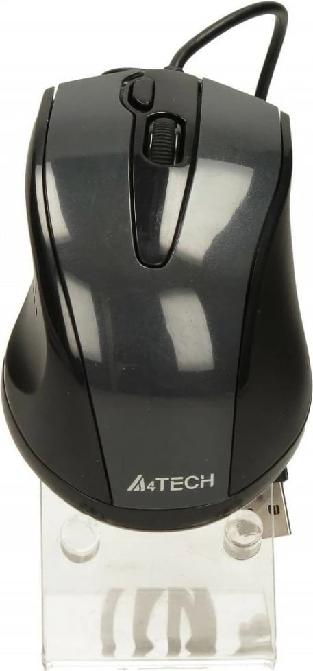 Maus A4 Tech V-TRACK N-500F-1, me kabllo USB, Gri