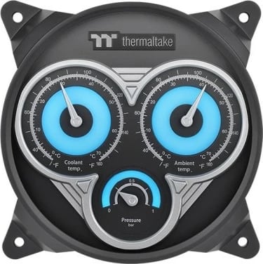 Panel matës për sistem ftohje me lëng Thermaltake Pacific TF3, 120mm, me ndriçim