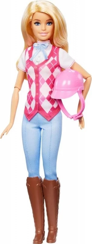 Kukull Barbie MATTEL Mysteries The Great Horse Chase Malibu me rroba kalërimi, shumëngjyrëshe