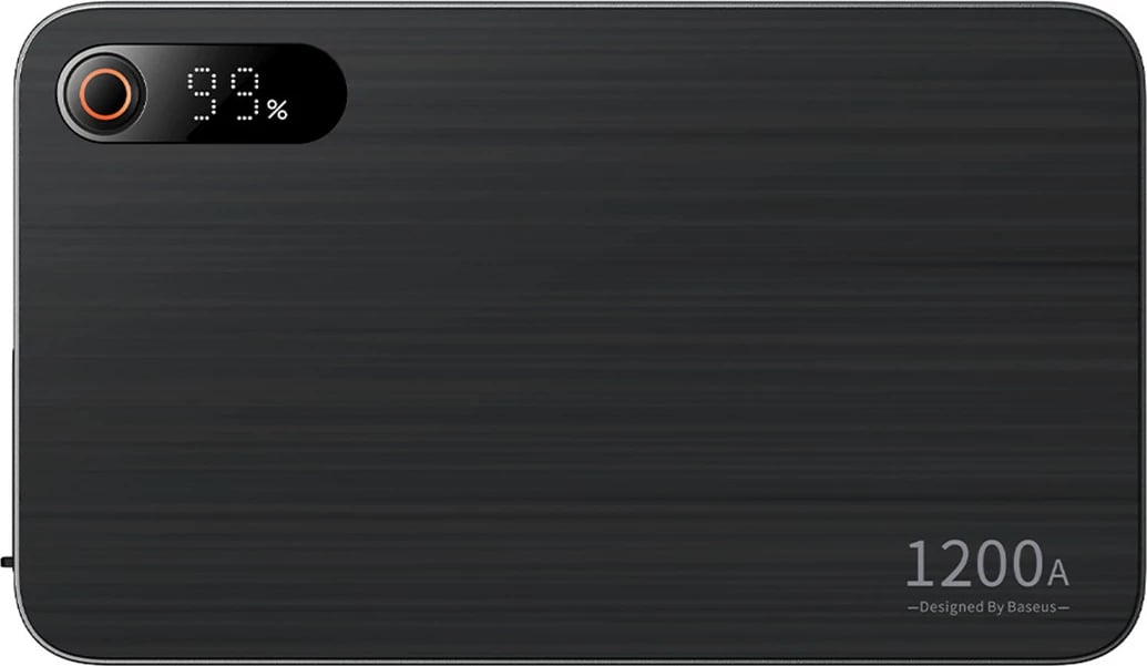 Jump Starter Power Bank Baseus Super Energy Pro+ 1200A, 12000mAh, e zezë