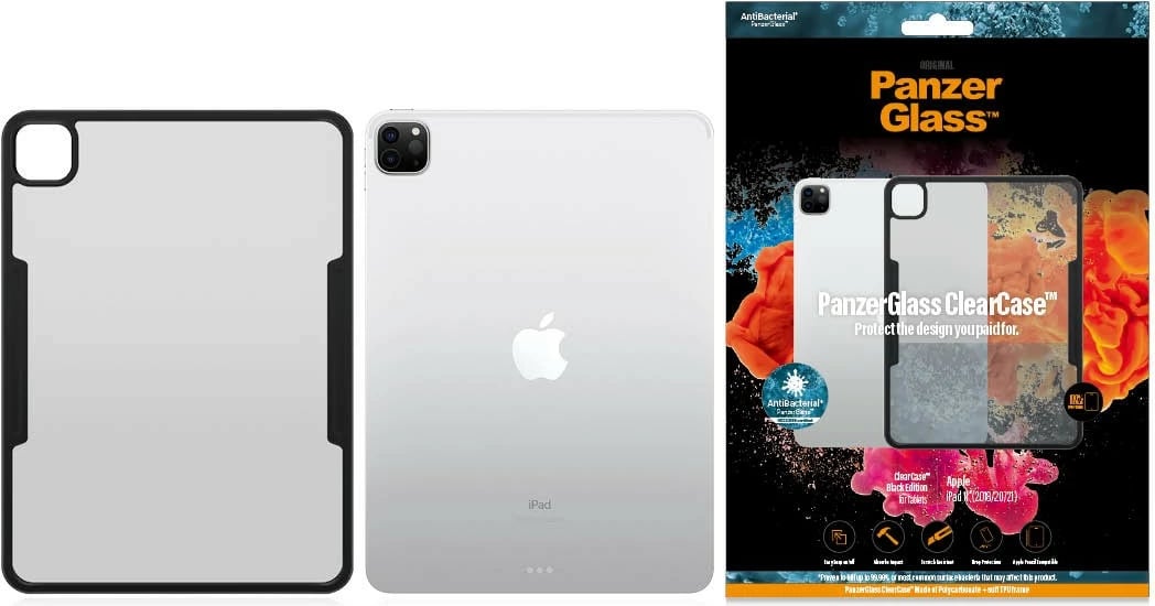 Mbështjellës PanzerGlass për iPad 11, Black, anti-bakterial