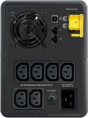 UPS APC BX2200MI Back-UPS, 2200VA, 230V, 6 dalje IEC, e zezë