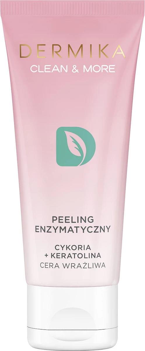 Peeling enzimatik për fytyrë Dermika Clean & More Cykoria & Keratolina për femra 75ml