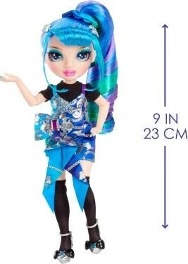 Kukull Rainbow High Jr High Special Edition Holly De Vious me çantë shpine dhe krehër