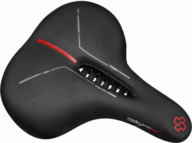 Sedilje biçiklete Yakimasport Wittkop Medicus PROevo 3.0, e zezë