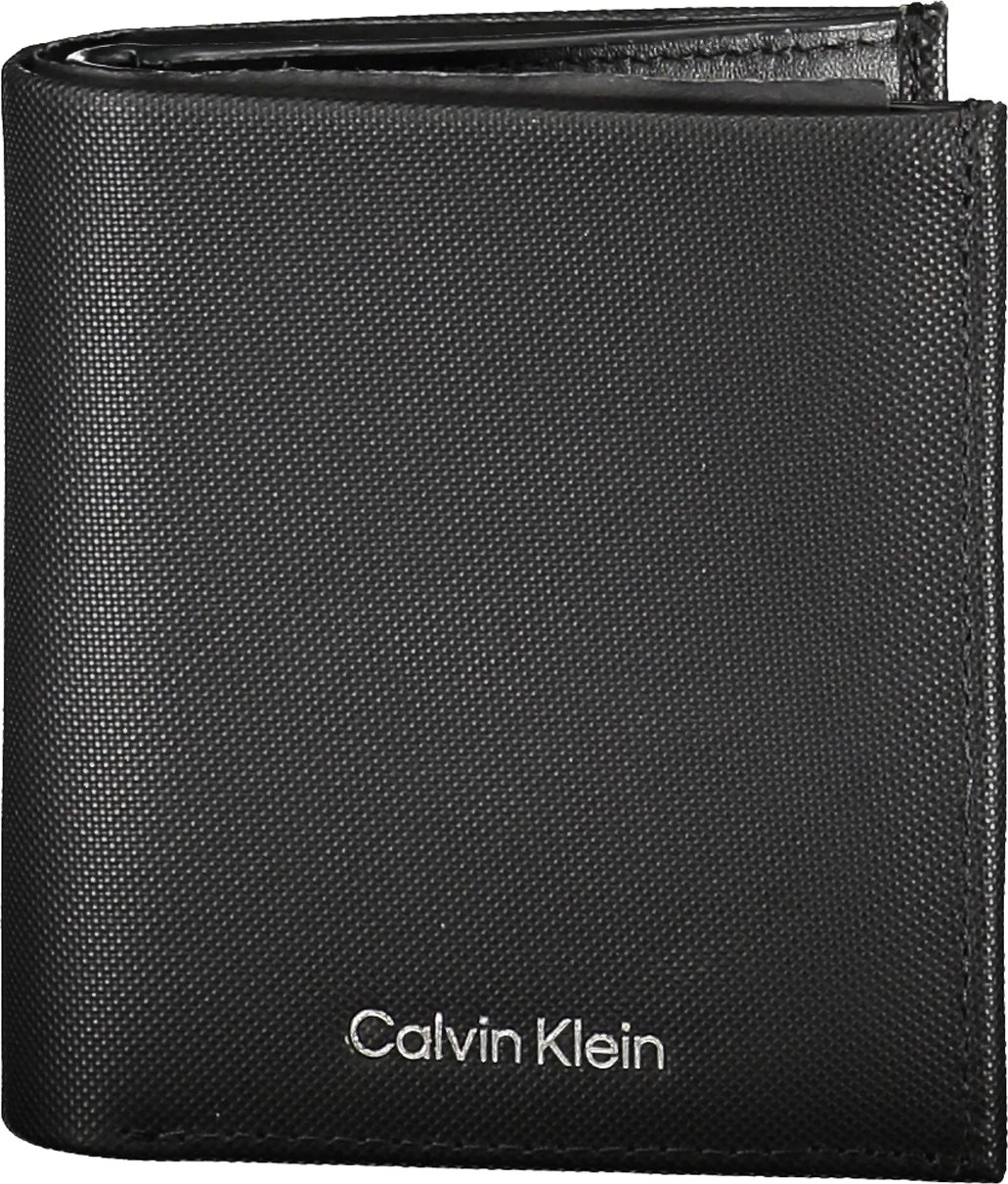 Portofol për meshkuj CALVIN KLEIN, i zi