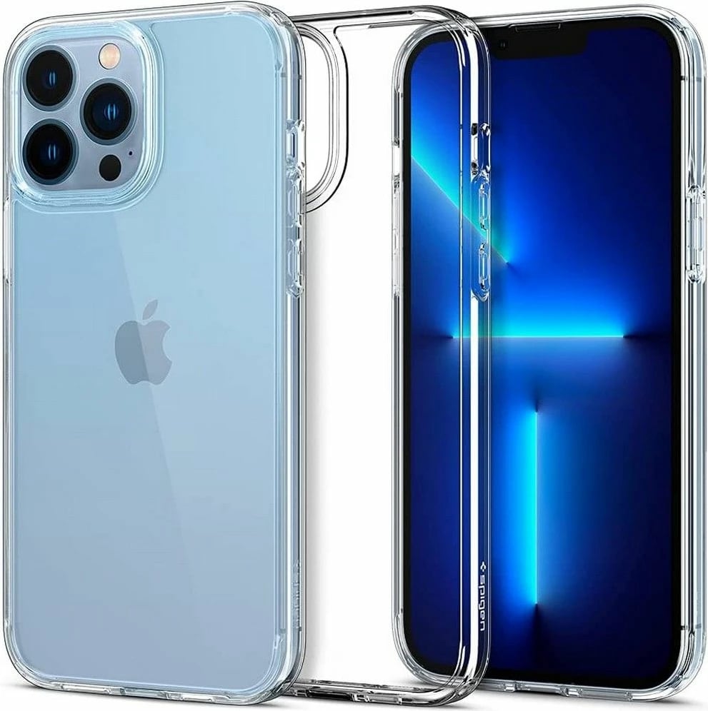 Mbështjellës Spigen Ultra Hybrid për iPhone 13 Pro, Transparent