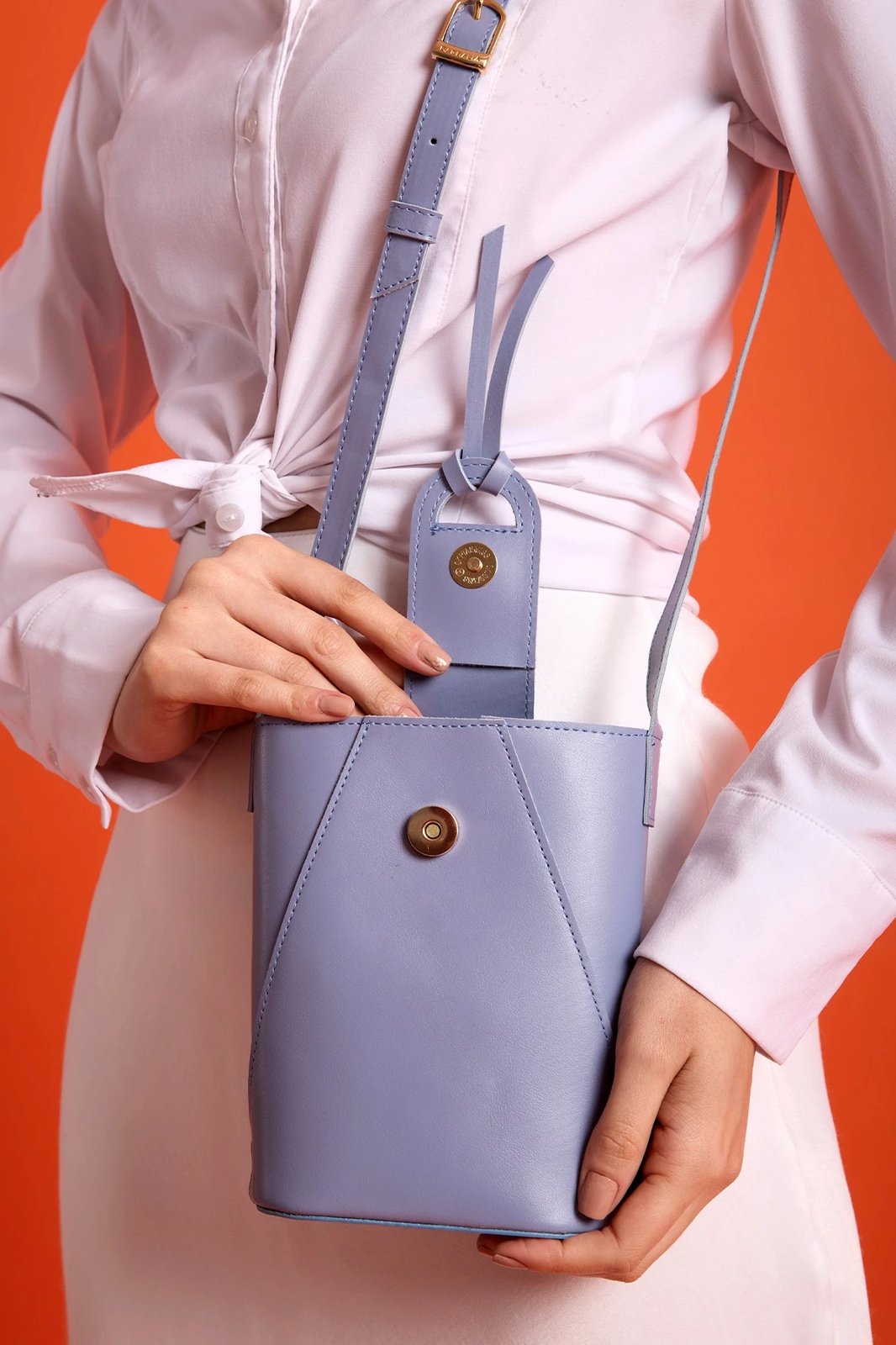 Çantë supi Zoozie Bags, Baku, ngjyrë baby blue