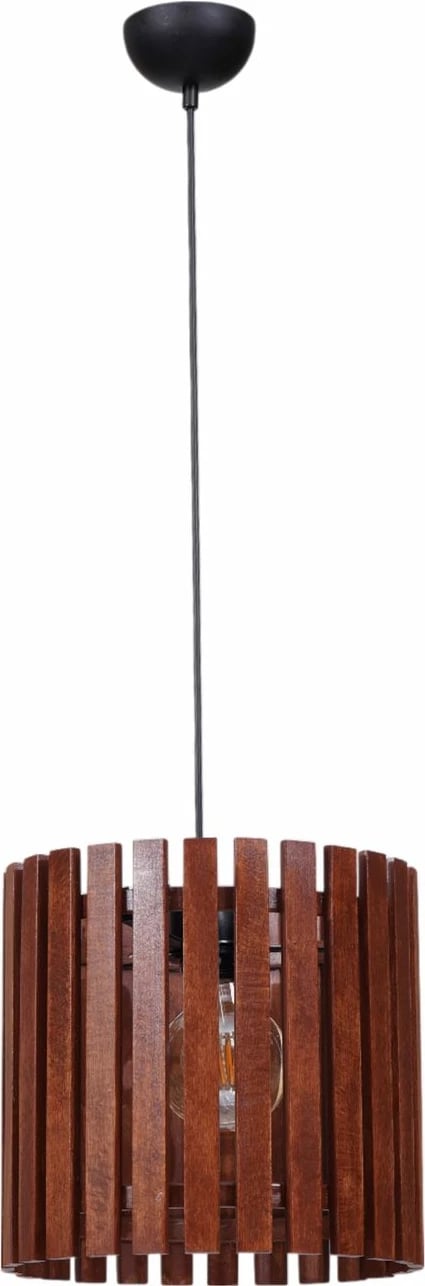 Llambë tavani Opviq, ngjyrë arre dhe e zezë, 9074-7