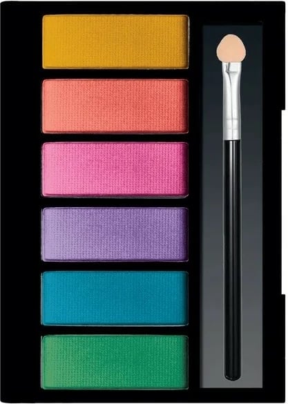 Paletë make-up për sy Clementoni Crazy CHIC Tropical Vibe, 6 ngjyra, për vajza