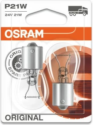 Lampa 24v 21w P21-21w 7511-02b Osram