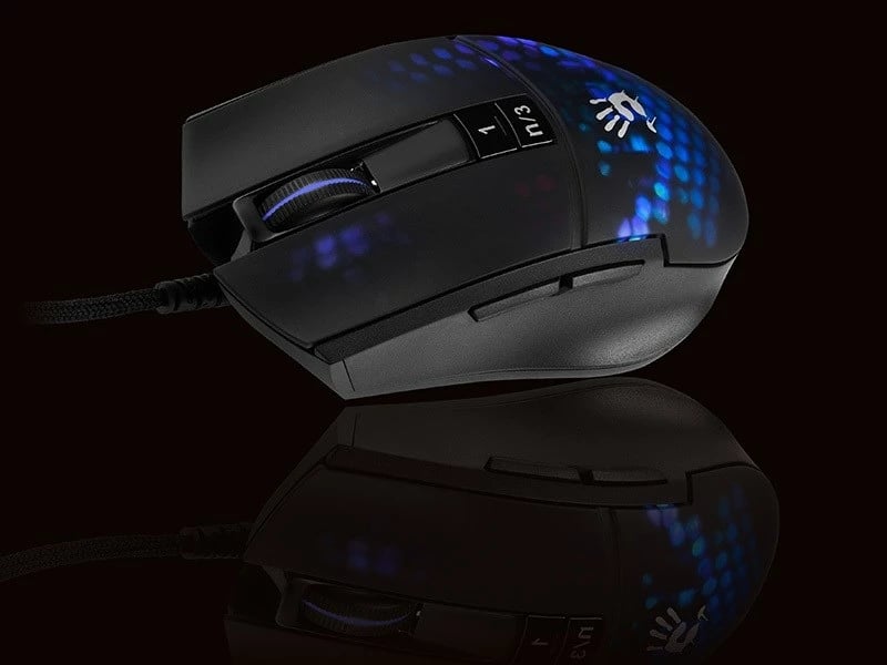 Mausi për Lojëra A4 TECH BLOODY A4TMYS47113 L65 MAX RGB Honeycomb, i Zi