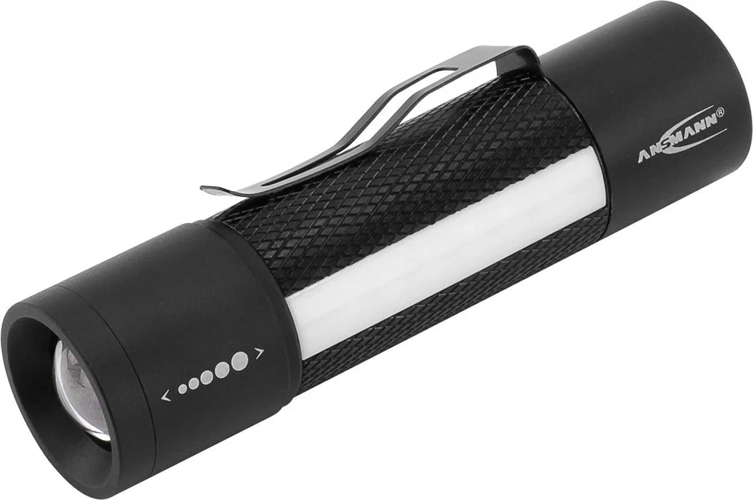 Dritë dore ANSMANN 1600-0137, LED, 3 nivele, IP54, e zezë/e bardhë