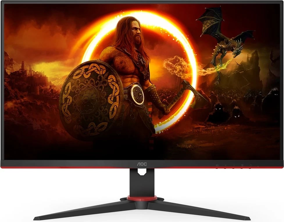Monitori për lojëra AOC 27G2SPAE/BK, 27 inç, Full HD, Zi dhe Kuq Monitori për lojëra AOC 27G2SPAE/BK, 27 inç, Full HD, Zi dhe Kuq
