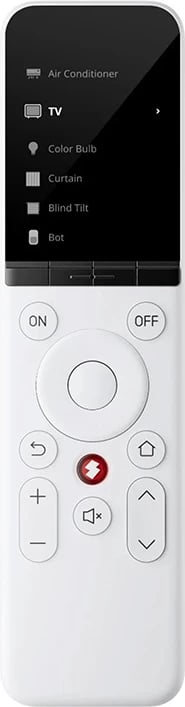 Telekomandë universale SwitchBot W4600000, ekran LCD 2.4", e bardhë