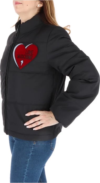 Jakne për femra Love Moschino, e zezë 