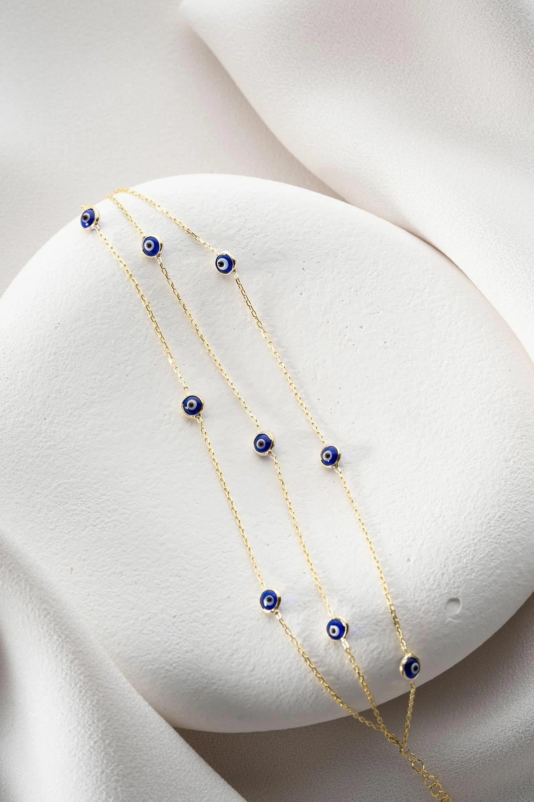 Byzylyk argjendi Jumeon, ngjyrë ari dhe kaltër, NRZ1000348