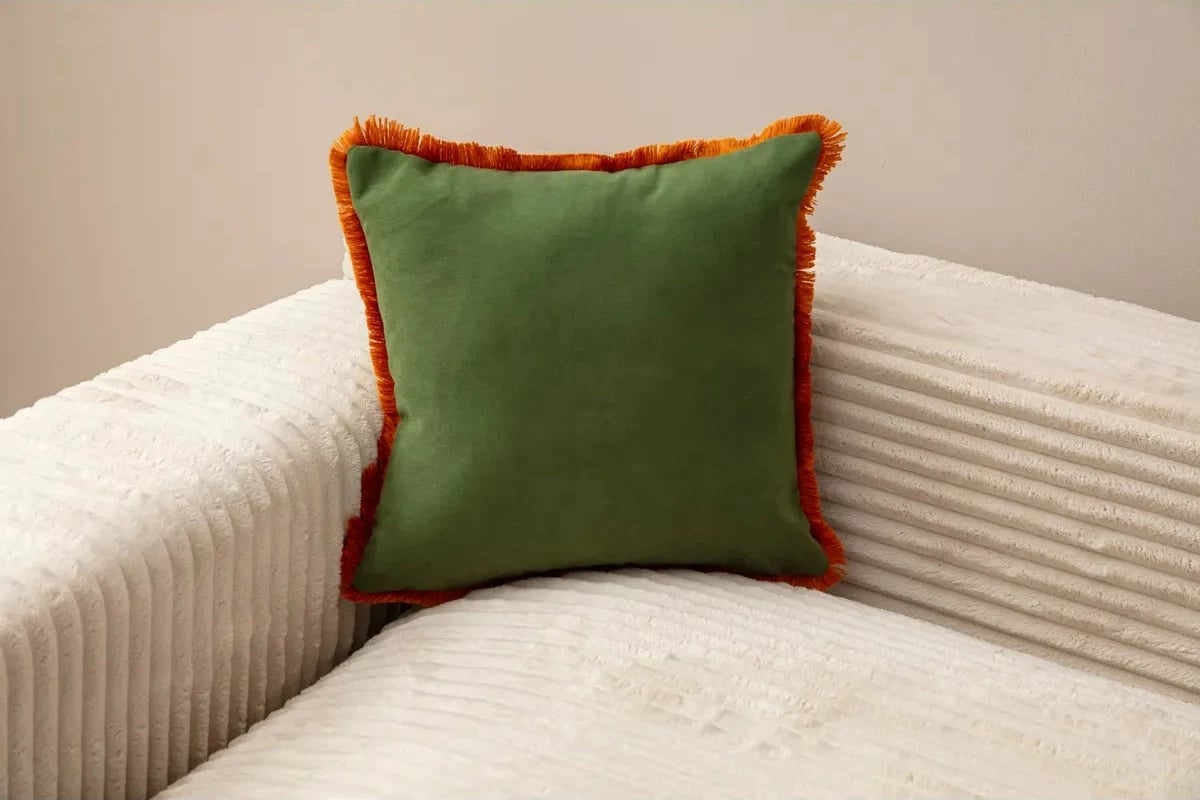 Jastëk mbulesë, ngjyrë e gjelbër, Evila Originals, 43x43cm