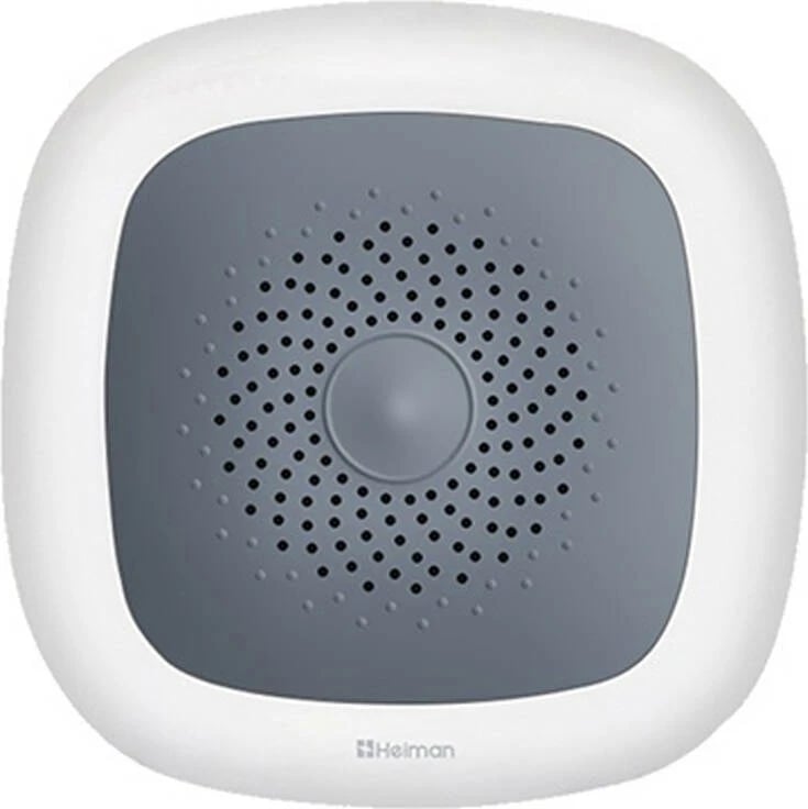 Sensor temperature dhe lagështie Heiman HS1HT, Zigbee, Tuya Smart Life, gri-bardhë