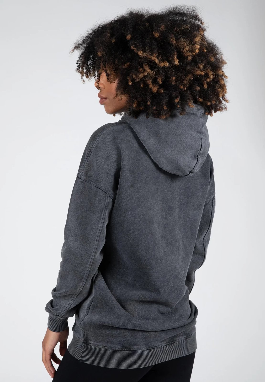 Crowley Women's Oversized Hoodie - Washed Gray Crowley Women's Oversized Hoodie - Washed Gray