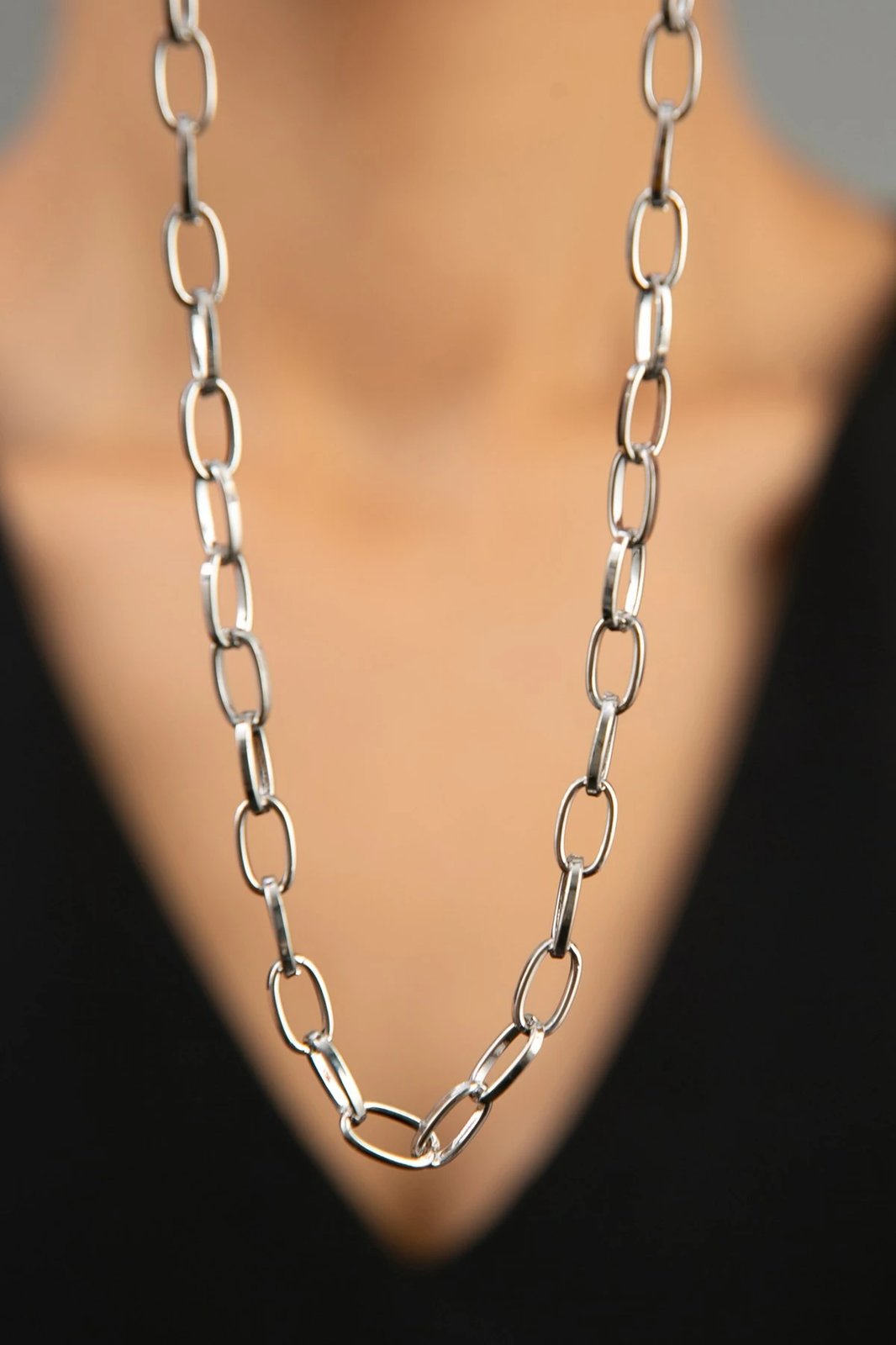 Qafore metalike Elika, ngjyrë argjendi, CK9328