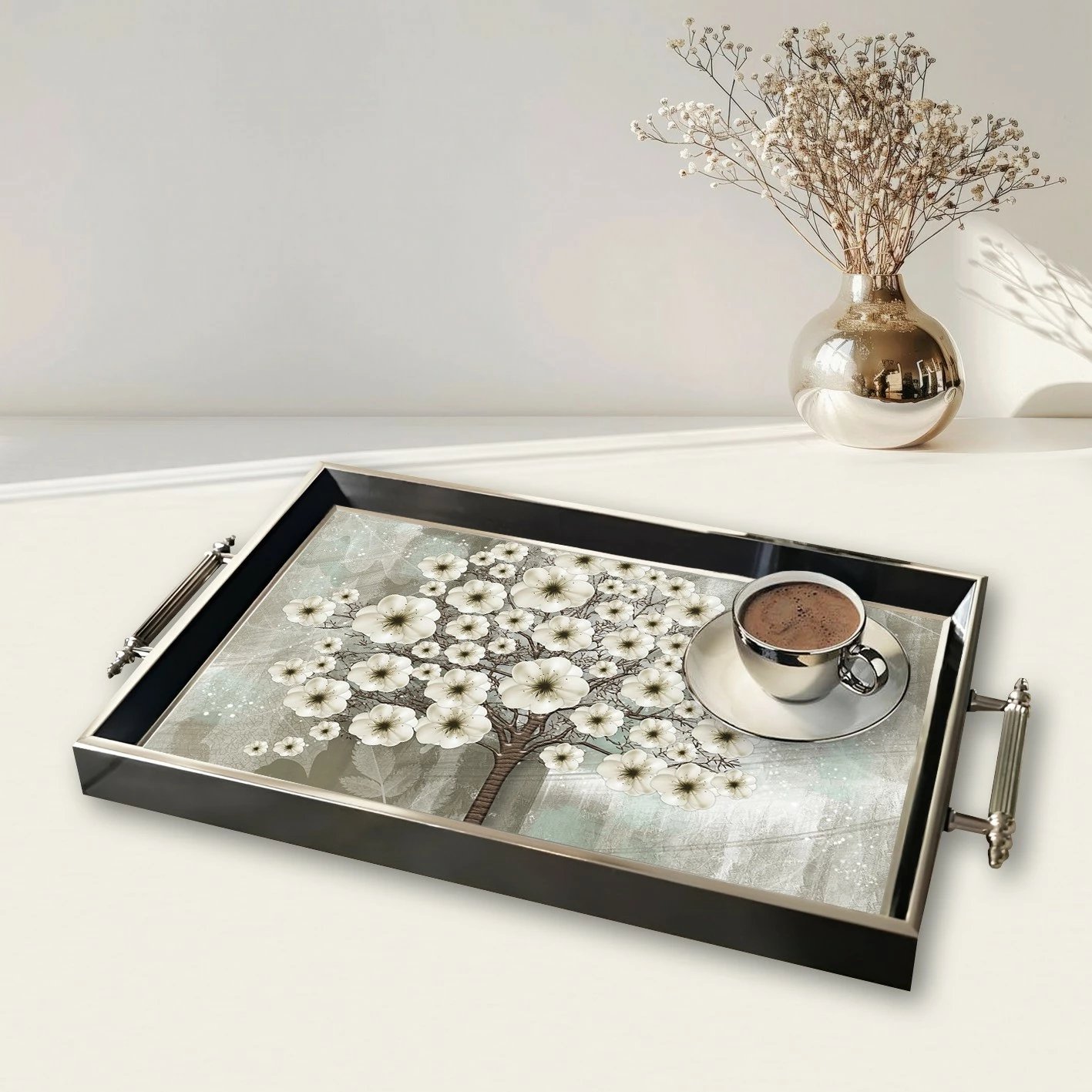 Tabaka qelqi Aberto Design TPG9884, 50 x 29 x 3.5 cm