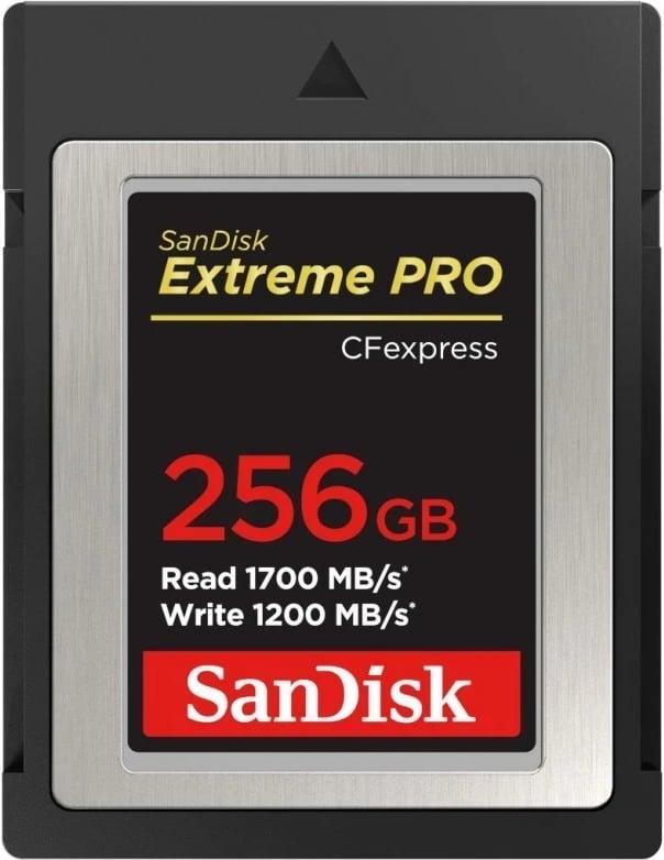 Kartë memorie SanDisk, Extreme Pro CFexpress, 256GB