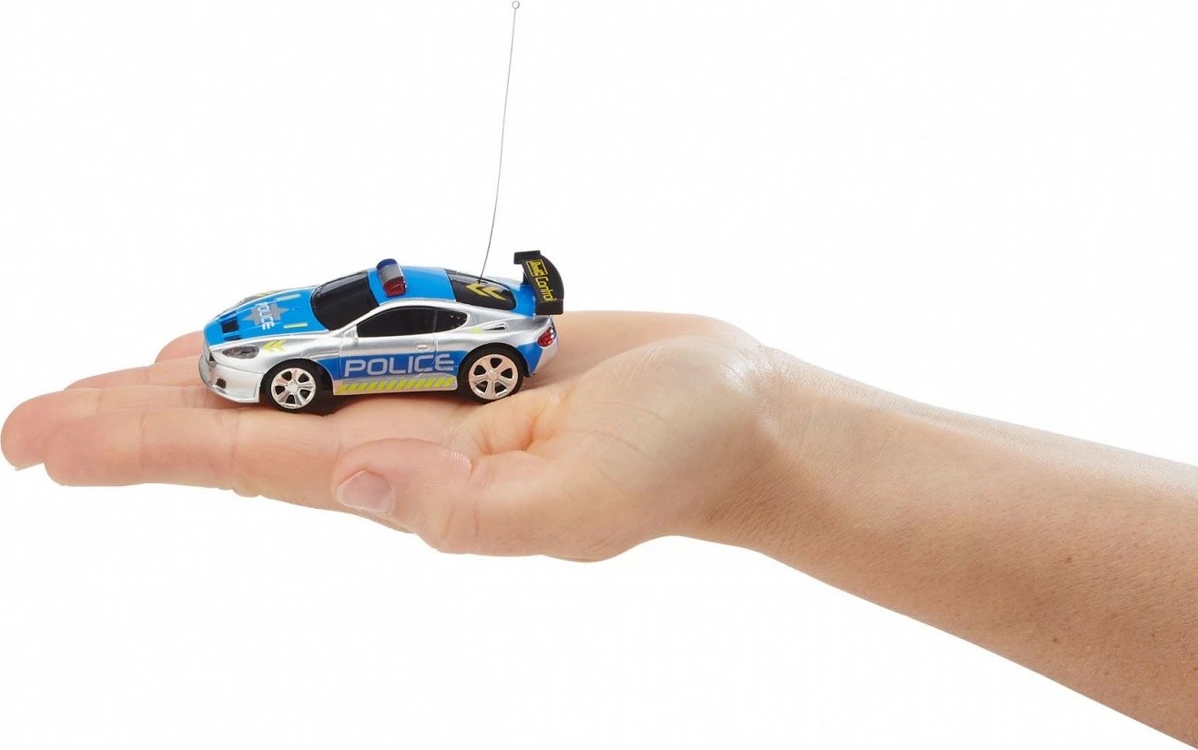 Veture policie me telekomandë Revell RC Mini RC, 8 cm, Blu/Argjend
