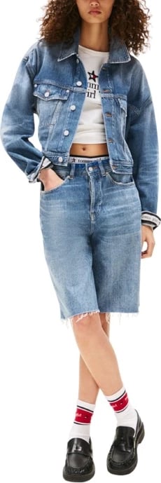Jakne Tommy Hilfiger Jeans femra, blu