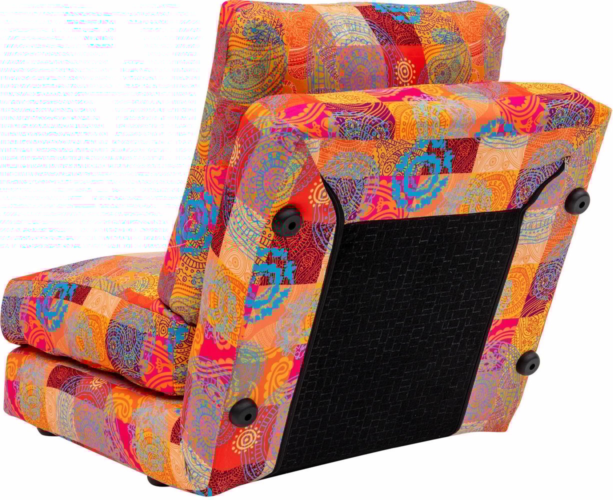 Krevat-karrige një vendës, patchwork, Taida 1-Seat Krevat-karrige një vendës, patchwork, Taida 1-Seat