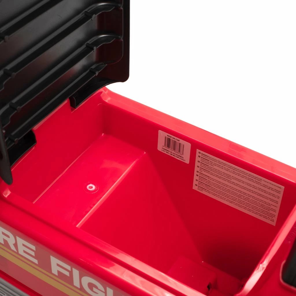 Makinë lodër me shtytje, Baby Mix, Mercedes HASICI, deri 25 kg, me drita e tinguj, 12m+, e kuqe