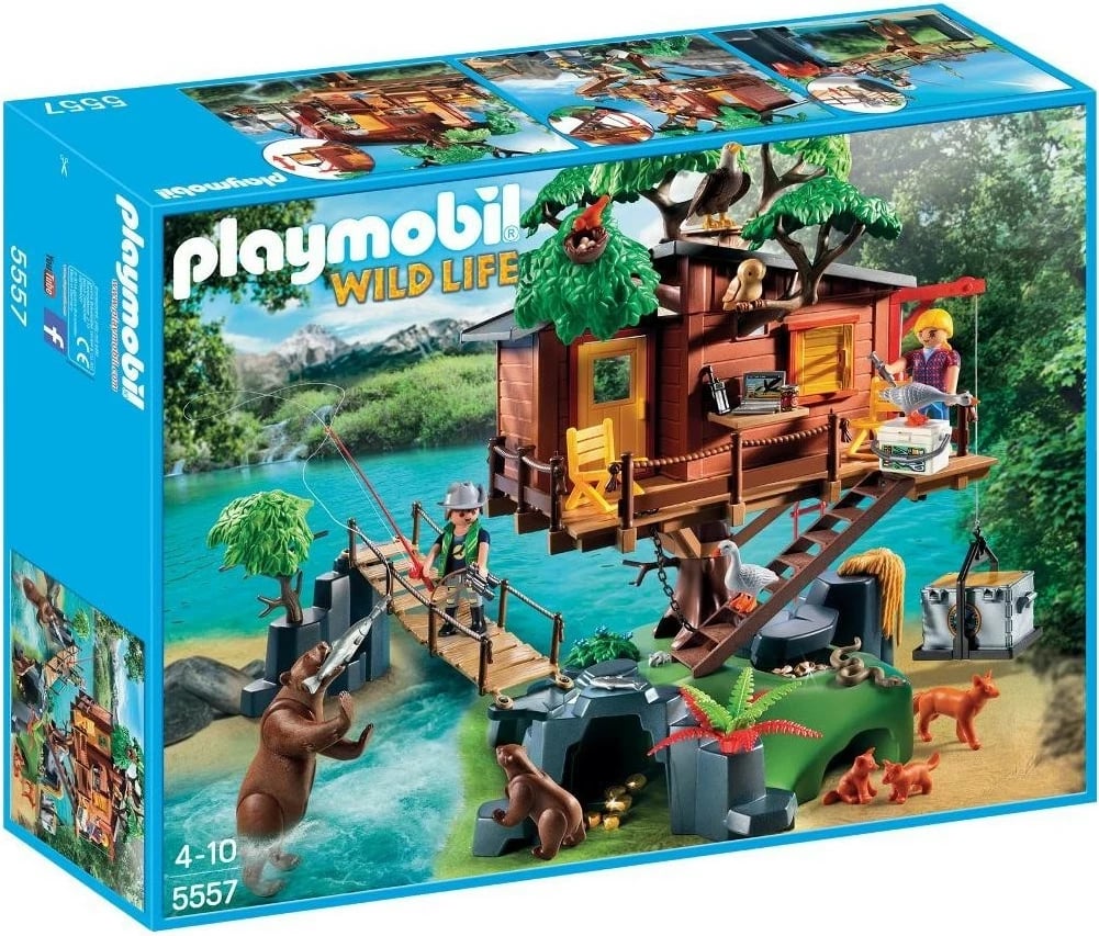 Set ndërtimi Playmobil Wildlife 5557, Przygoda me shtëpinë në pemë