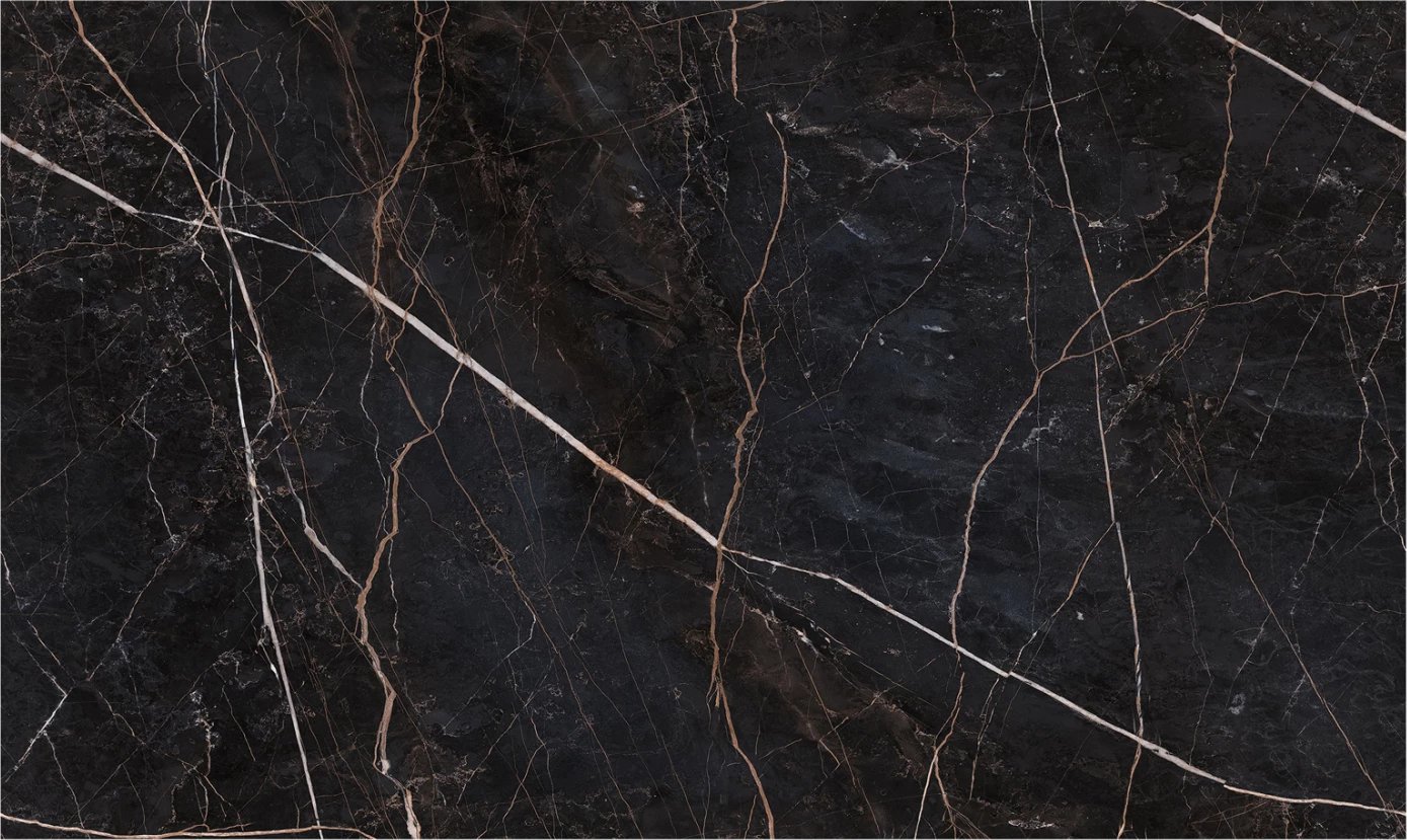 Sipërfaqe tavoline HPL, mermer i zi, drejtkëndëshe, 120x80cm