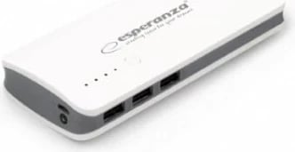 Esperanza EMP106WE Radium power bank Grey,White 8000 mAh