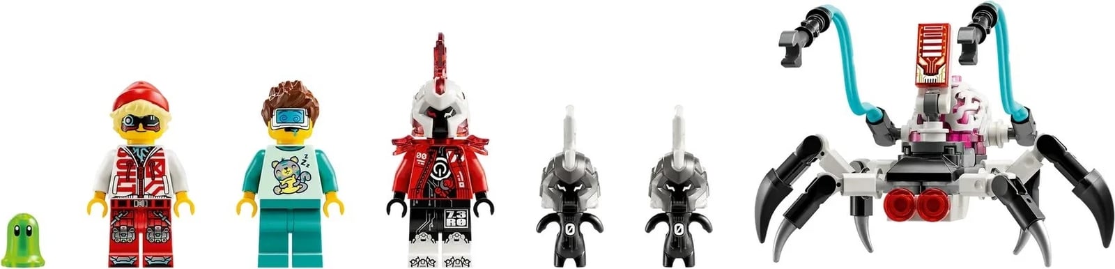 Set LEGO DREAMZZZ 71497, Tiger Mech dhe Hot Rod Car, 1006 pjesë