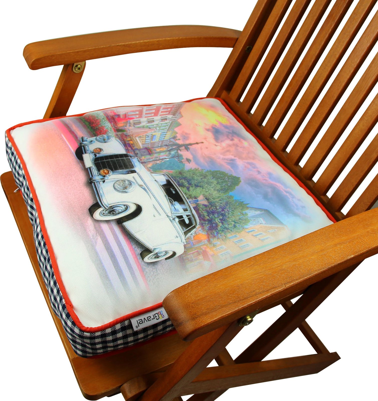 Jastëk dekorativ Evila Originals, shumëngjyrësh, YM1070, 42x42cm