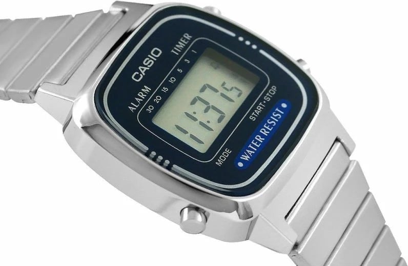 Orë dore për femra Casio, argjend