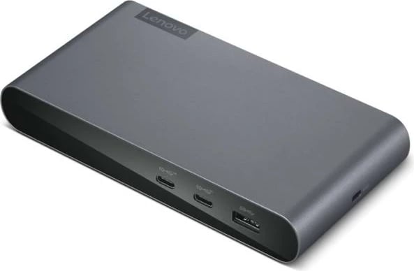 Stacion dokimi USB-C Lenovo 40B30090EU HDMI, DP, ngjyrë gri/zezë