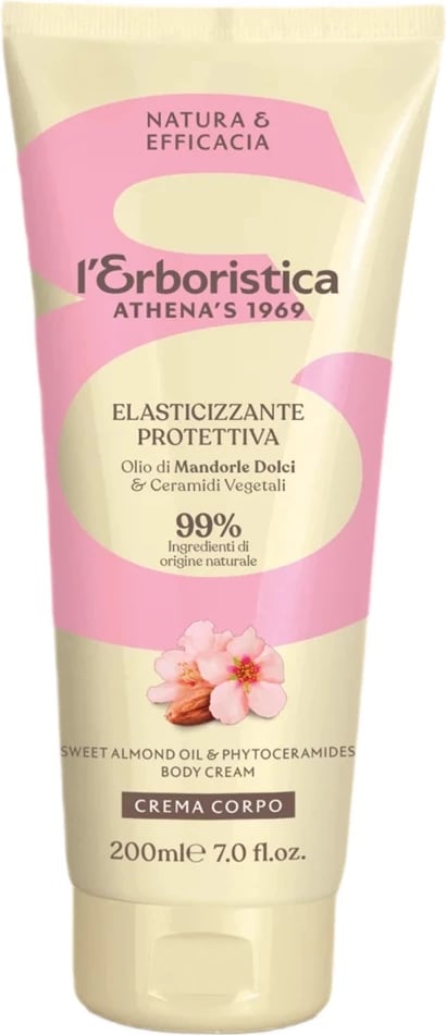 Krem trupi L'Erboristica me vaj bajame për femra 200ml