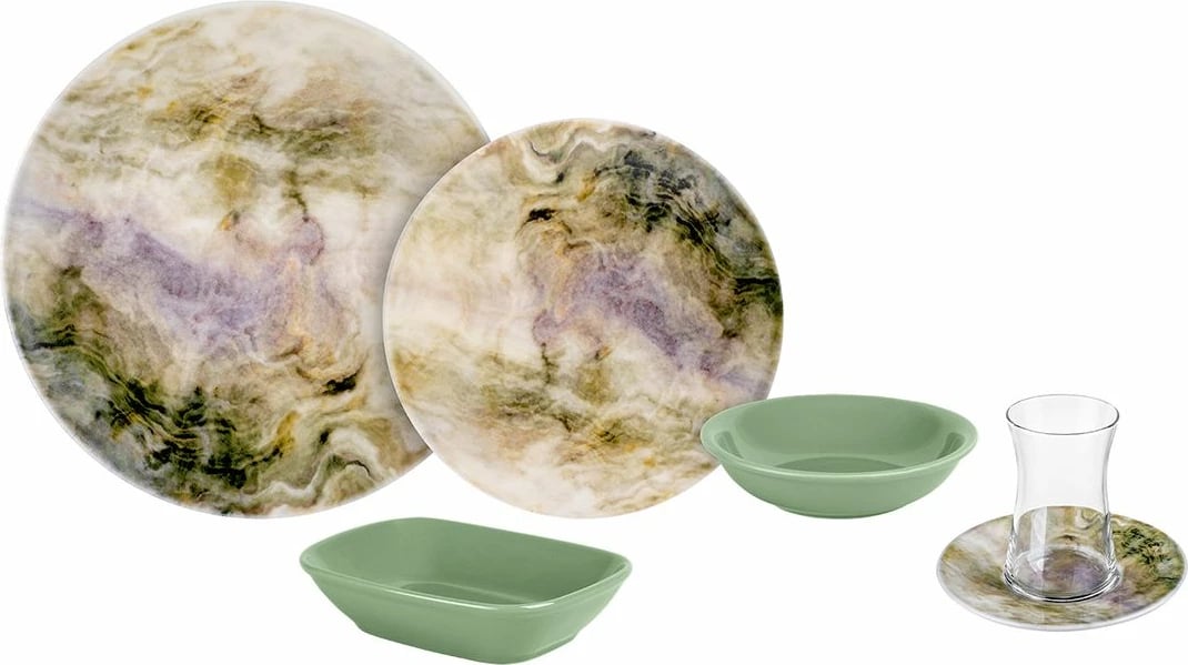 Set mëngjesi 25 copë, Hermia Concept, 58KKT000128